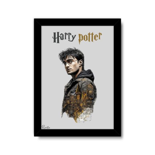 تابلو تکی راویتا طرح هری پاتر - Harry Potter کد 3865