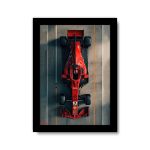 تابلو تکی راویتا طرح فراری فرمول یک - Ferrari F1-2000 Formula 1 کد 3867