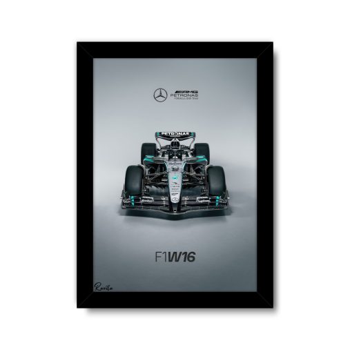 تابلو تکی راویتا طرح مرسدس Mercedes - AMG F1 W16 E کد 3868