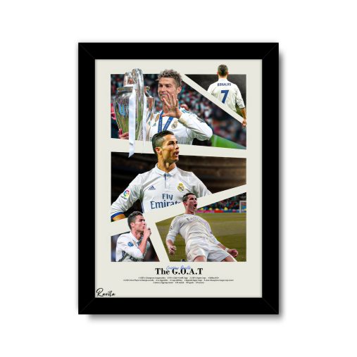 تابلو تکی راویتا طرح کریستیانو رونالدو – رئال مادرید - Cristiano Ronaldo – Real Madrid کد 3884