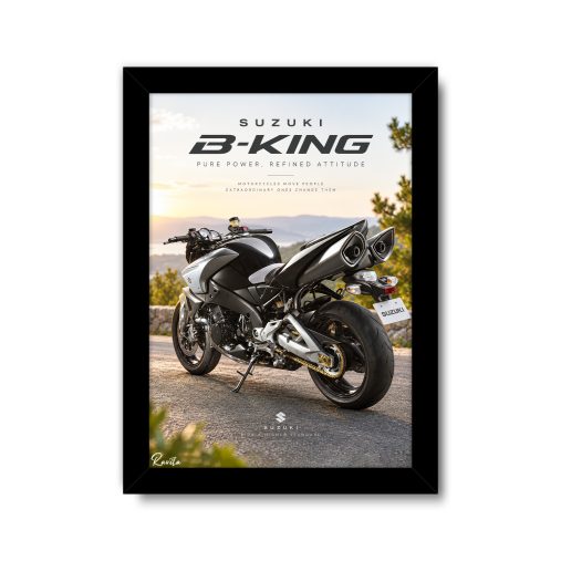 تابلو تکی راویتا طرح سوزوکی - Suzuki B-King کد 3871