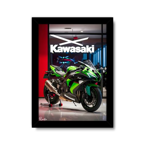 تابلو تکی راویتا طرح کاوازاکی نینجا - Kawasaki Ninja H2R کد 3875