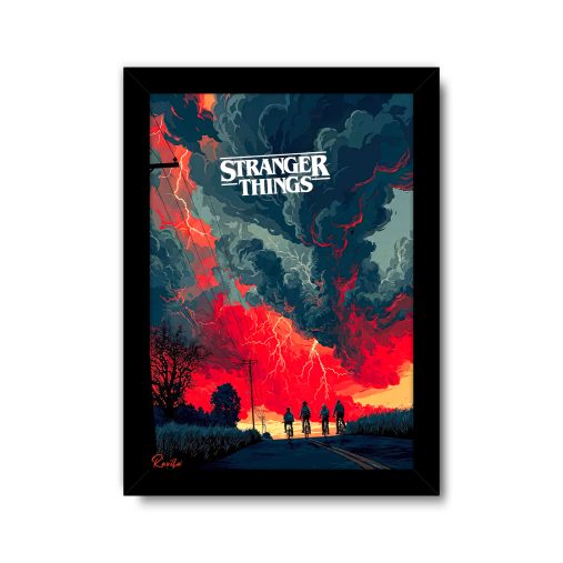 تابلو تکی راویتا طرح استرنجر تینگز- Stranger Things کد 3906