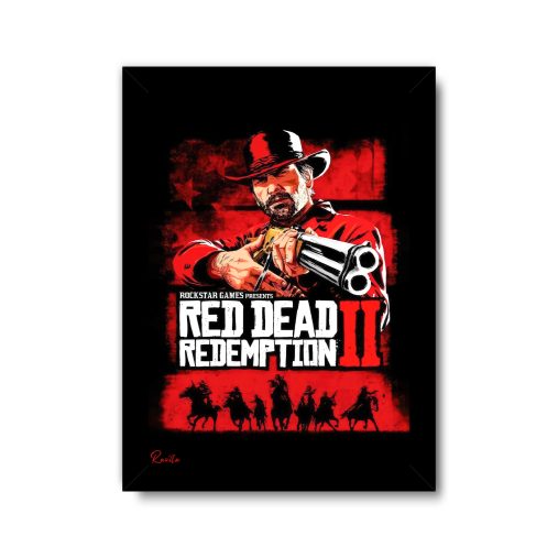 تابلو تکی راویتا طرح آرتور مورگان رد دد ردمپشن ۲ - Red Dead Redemption 2 کد 3919