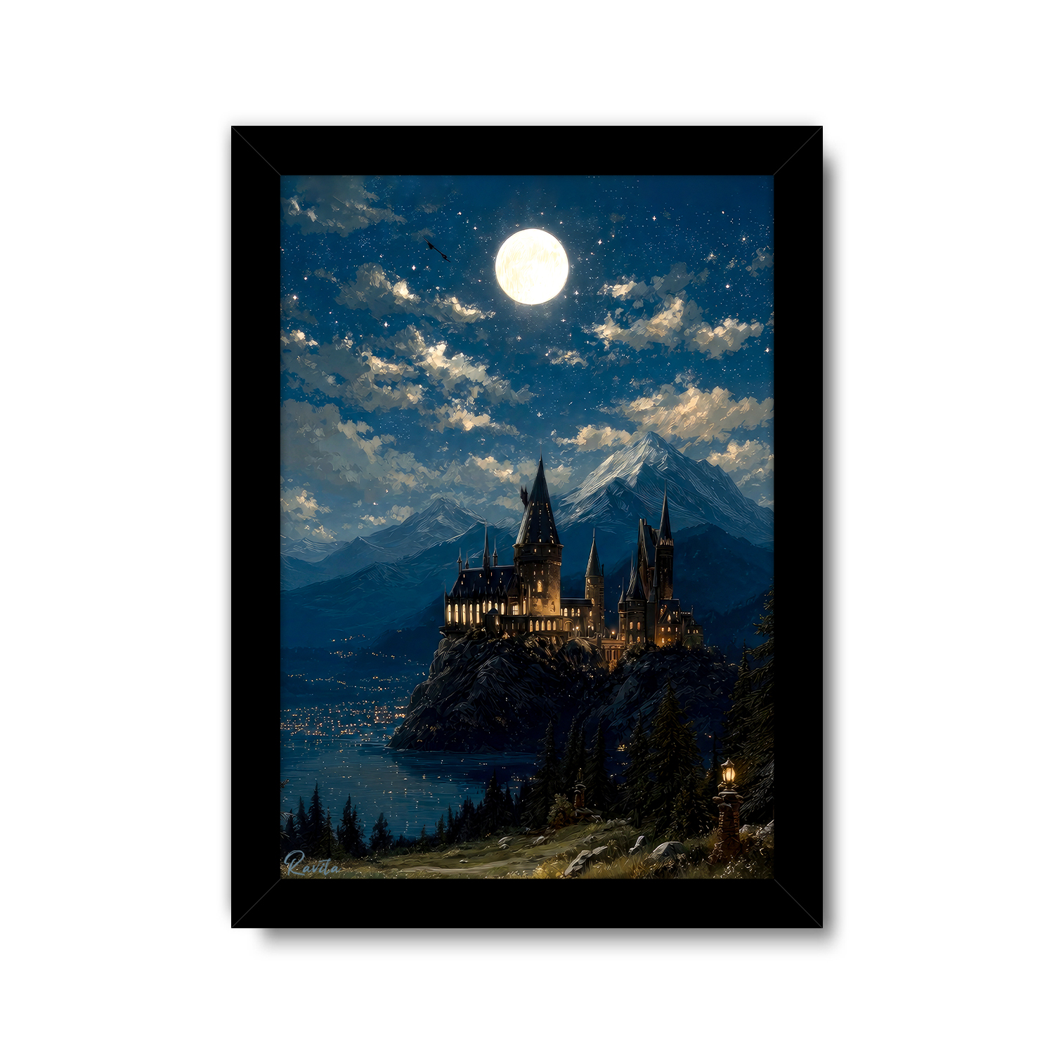 تابلو تکی راویتا طرح مدرسه هاگوارتز در هری پاتر - Hogwarts in Harry Potter کد 3847 تابلو تکی راویتا طرح مدرسه هاگوارتز در هری پاتر - Hogwarts in Harry Potter کد 3847