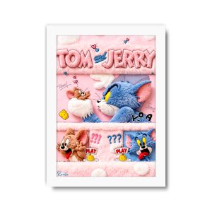 ساعت دیواری بزرگ راویتا طرح تام و جری - Tom & Jerry کد 3941 ساعت دیواری بزرگ راویتا طرح تام و جری - Tom & Jerry کد 3941
