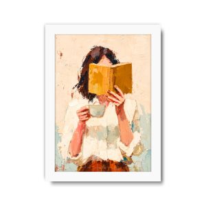 ساعت دیواری بزرگ راویتا طرح دختر کتابخوان و فنجان قهوه - Reading Girl with a Cup of Coffee کد 3944 ساعت دیواری بزرگ راویتا طرح دختر کتابخوان و فنجان قهوه - Reading Girl with a Cup of Coffee کد 3944