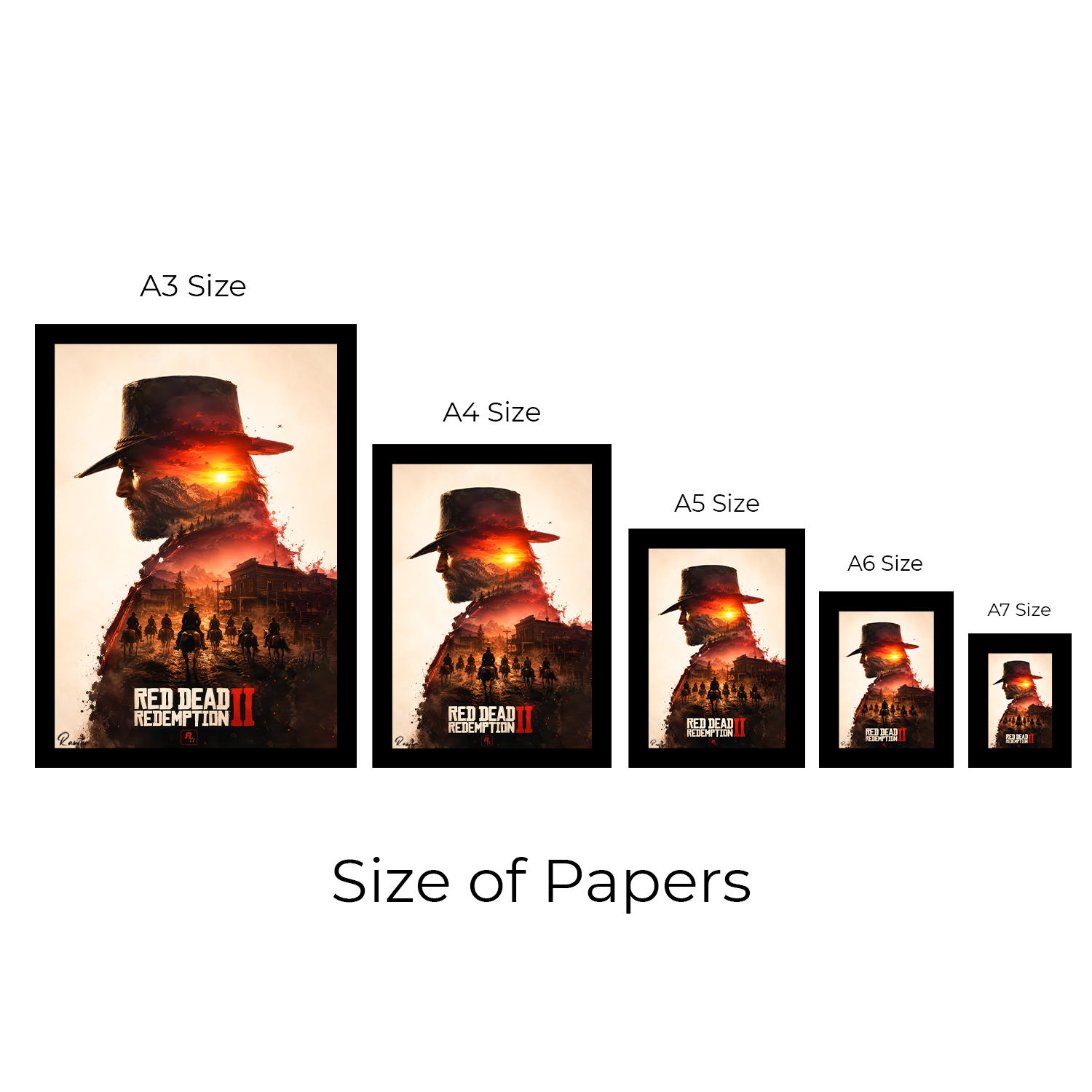 تابلو تکی راویتا طرح آرتور مورگان رد دد ردمپشن۲ - Red Dead Redemption 2 کد 3900 تابلو تکی راویتا طرح آرتور مورگان رد دد ردمپشن۲ - Red Dead Redemption 2 کد 3900