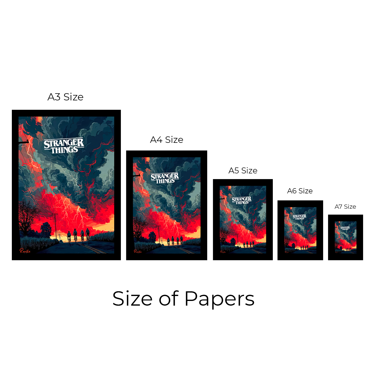 تابلو تکی راویتا طرح استرنجر تینگز- Stranger Things کد 3906 تابلو تکی راویتا طرح استرنجر تینگز- Stranger Things کد 3906