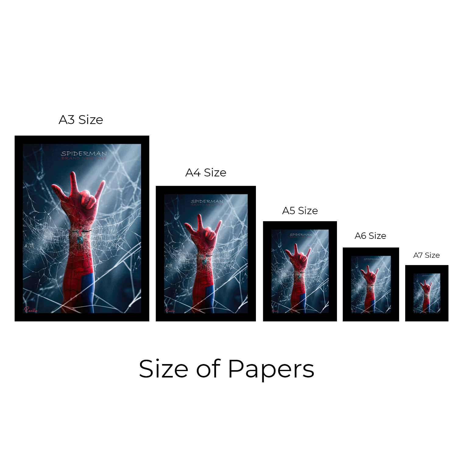 تابلو تکی راویتا طرح مرد عنکبوتی - Spider-Man کد 3909 تابلو تکی راویتا طرح مرد عنکبوتی - Spider-Man کد 3909