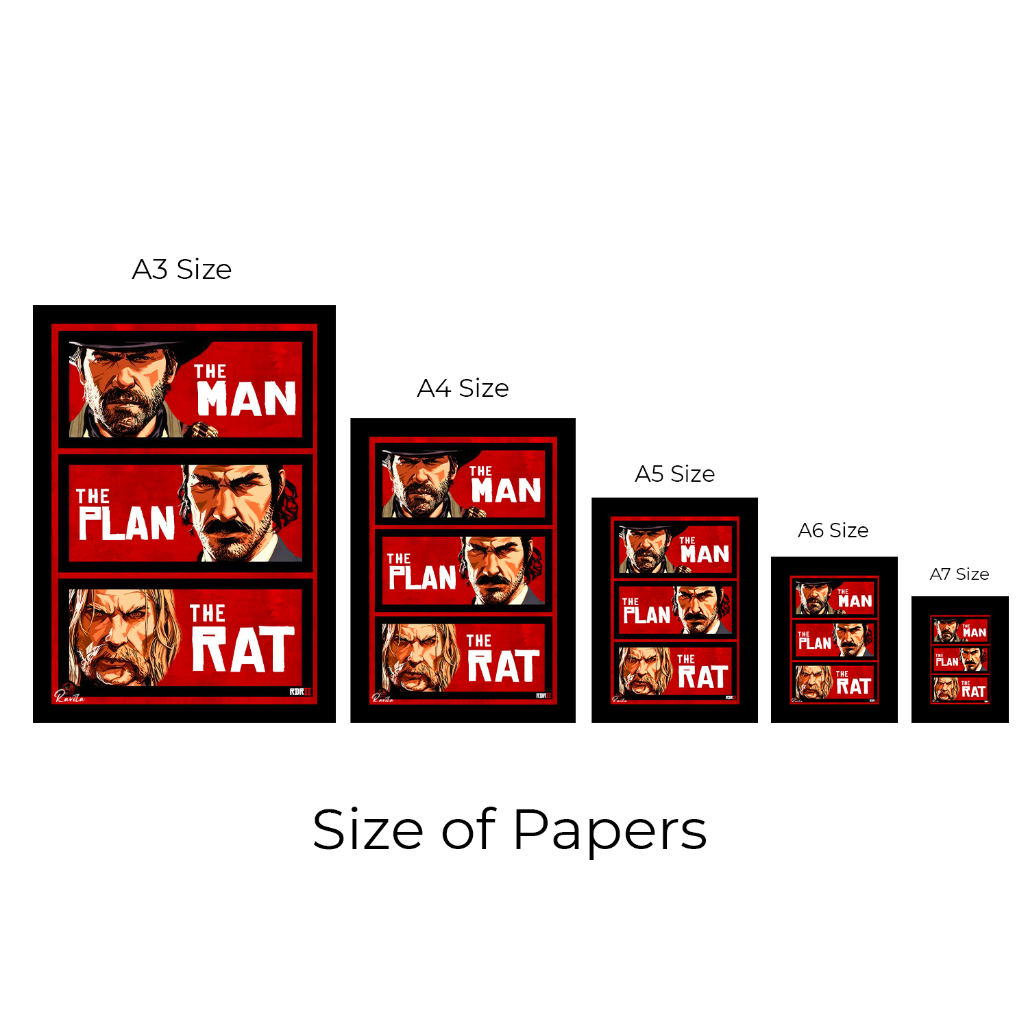 تابلو تکی راویتا طرح آرتورمورگان داچ وندرلیند و مایکا بل رد دد ردمپشن ۲ Red Dead Redemption 2 کد 3931 تابلو تکی راویتا طرح آرتورمورگان داچ وندرلیند و مایکا بل رد دد ردمپشن ۲ Red Dead Redemption 2 کد 3931