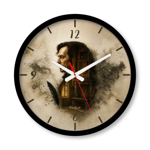 ساعت دیواری بزرگ راویتا طرح سیریوس بلک - Sirius Black کد 3860