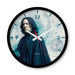 ساعت رومیزی دیواری راویتا طرح پروفسور سوروس اسنیپ - Professor Severus Snape کد 3864
