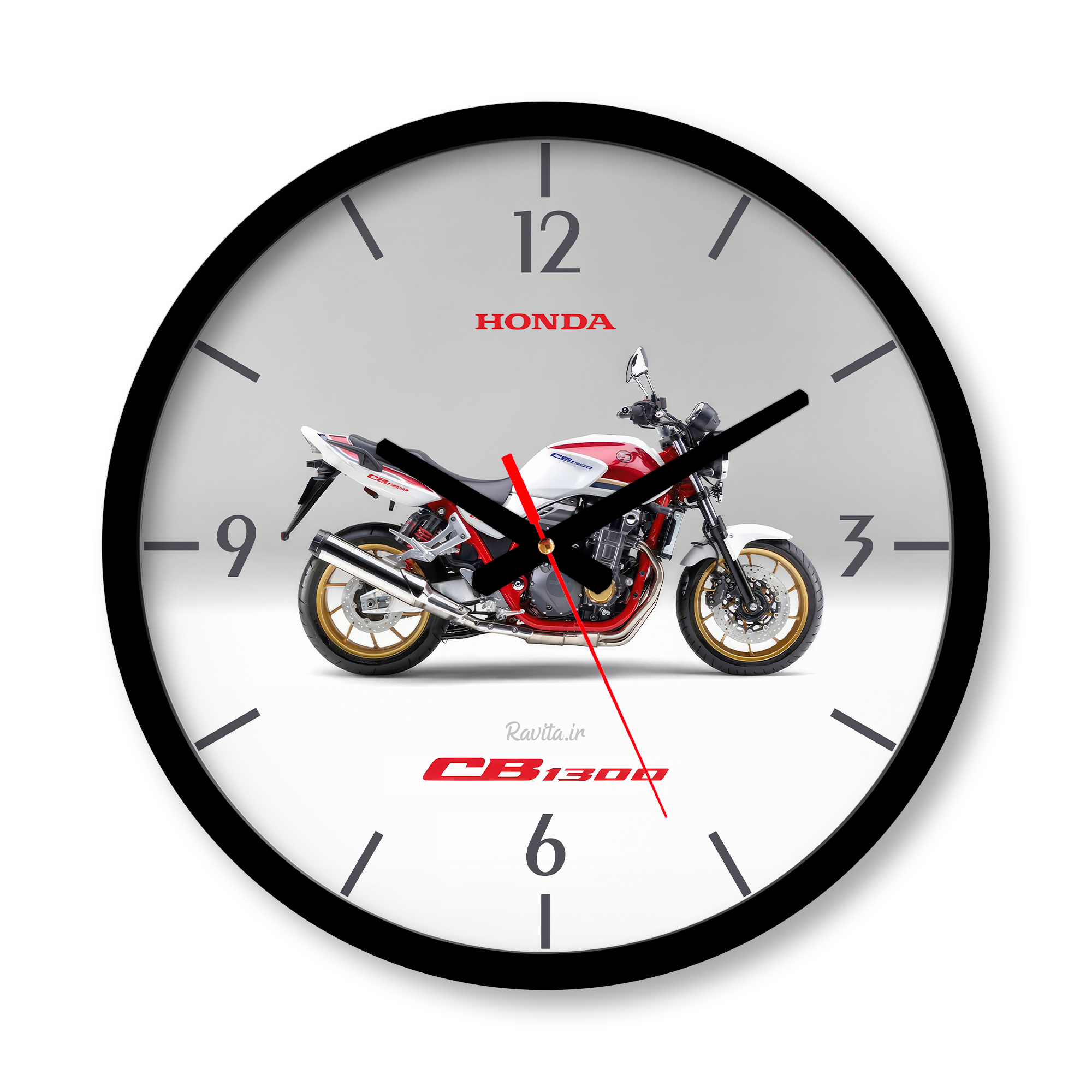 ساعت دیواری بزرگ راویتا طرح هوندا CB1300 سوپر فور - Honda CB1300 Super Four کد 3880 ساعت دیواری بزرگ راویتا طرح هوندا CB1300 سوپر فور - Honda CB1300 Super Four کد 3880