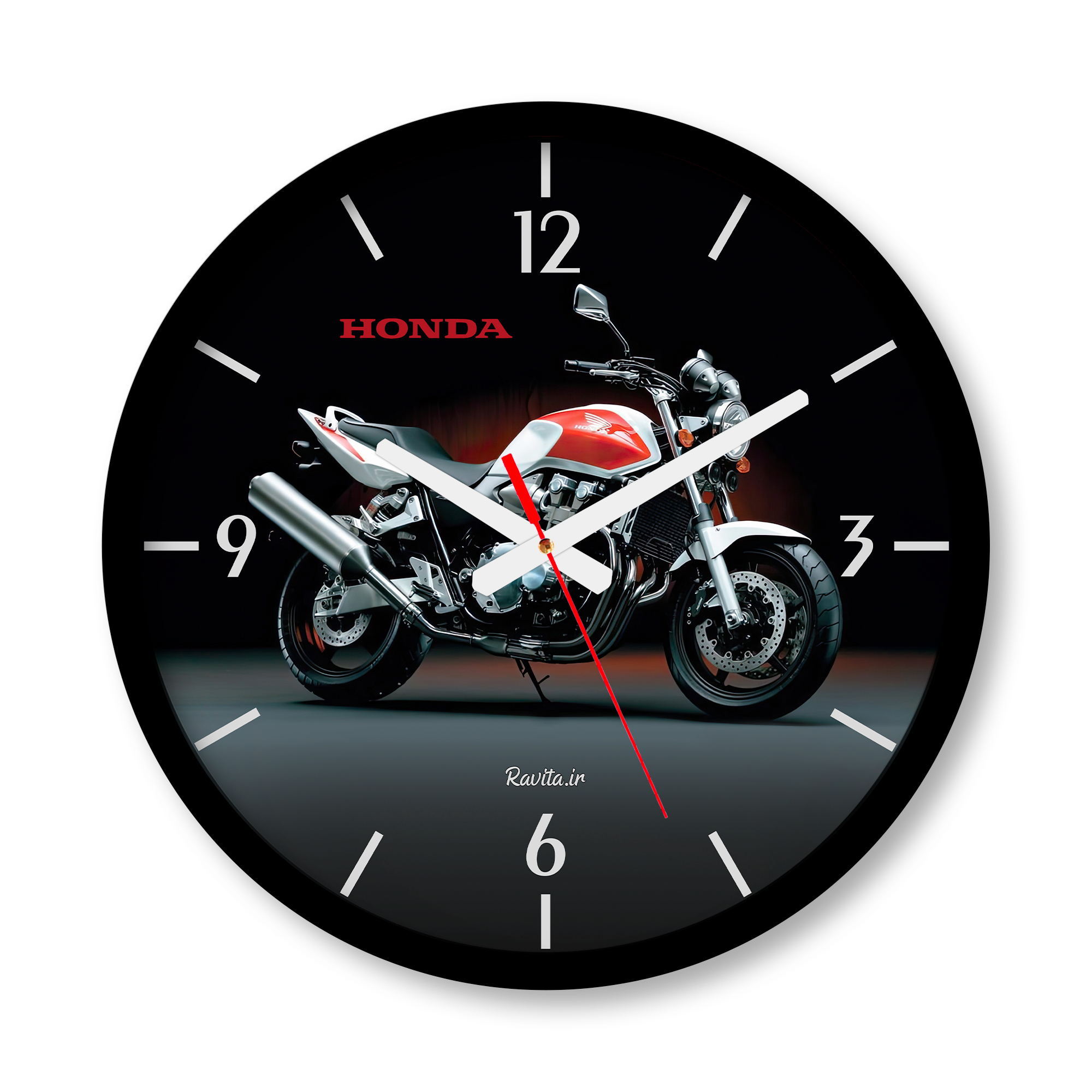 ساعت دیواری بزرگ راویتا طرح هوندا CB1300 سوپر فور - Honda CB1300 Super Four کد 3881 ساعت دیواری بزرگ راویتا طرح هوندا CB1300 سوپر فور - Honda CB1300 Super Four کد 3881