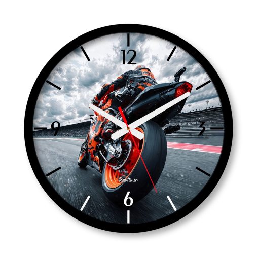 ساعت دیواری بزرگ راویتا طرح کی‌تی‌ام - KTM RC 390 کد 3883