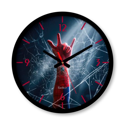 ساعت دیواری بزرگ راویتا طرح مرد عنکبوتی - Spider-Man کد 3909