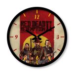 ساعت دیواری بزرگ راویتا طرح آرتور مورگان رد دد ردمپشن ۲ - Red Dead Redemption 2 کد 3919