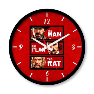 ساعت رومیزی دیواری راویتا طرح آرتورمورگان داچ وندرلیند و مایکا بل رد دد ردمپشن ۲ Red Dead Redemption 2 کد 3931 ساعت رومیزی دیواری راویتا طرح آرتورمورگان داچ وندرلیند و مایکا بل رد دد ردمپشن ۲ Red Dead Redemption 2 کد 3931