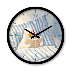 ساعت رومیزی دیواری راویتا طرح اردک کتابخوان در تخت خواب - Reading Duck in Bed کد 3967 ساعت رومیزی دیواری راویتا طرح اردک کتابخوان در تخت خواب - Reading Duck in Bed کد 3967
