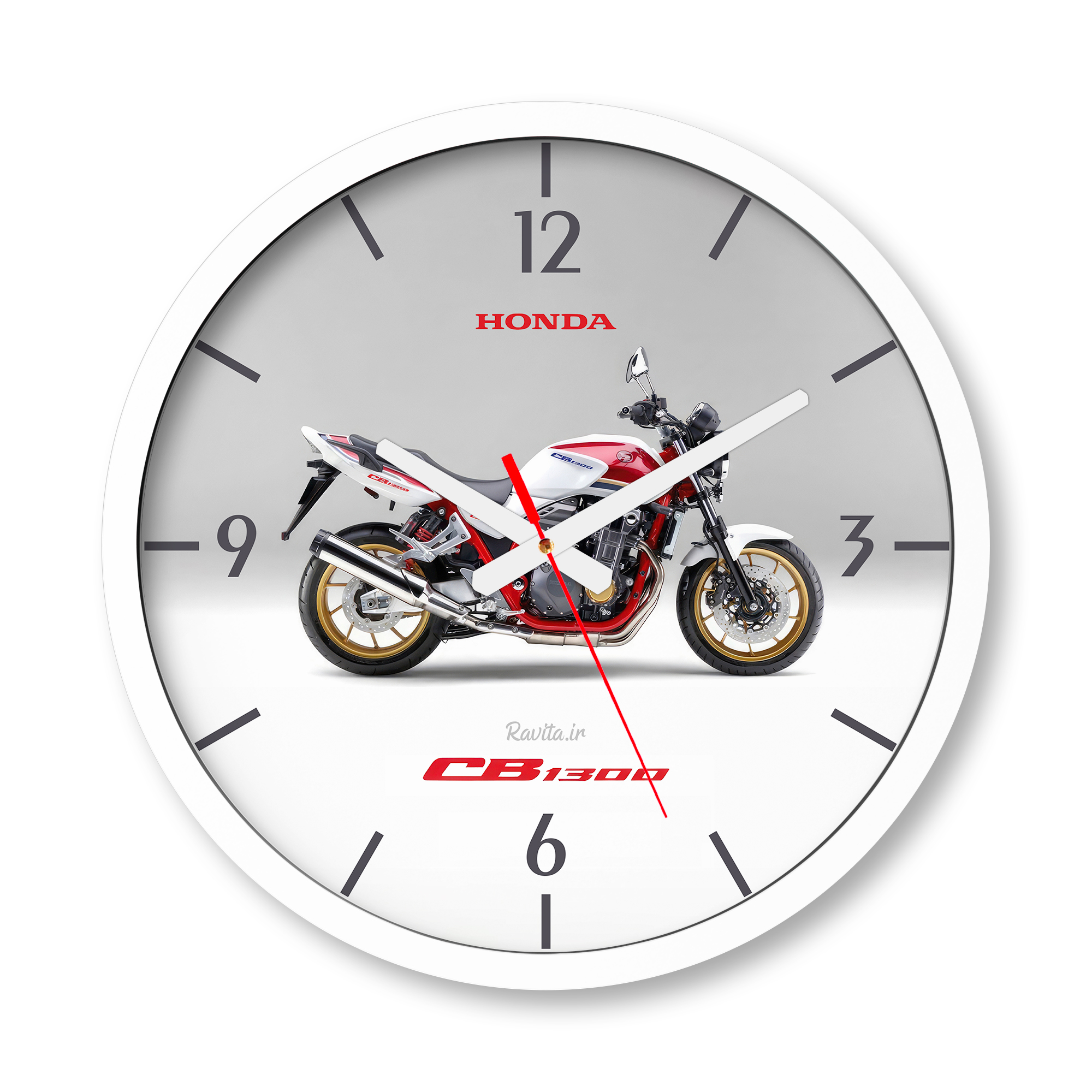 ساعت دیواری بزرگ راویتا طرح هوندا CB1300 سوپر فور - Honda CB1300 Super Four کد 3880 ساعت دیواری بزرگ راویتا طرح هوندا CB1300 سوپر فور - Honda CB1300 Super Four کد 3880