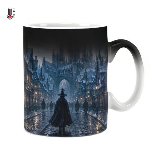 ماگ حرارتی راویتا طرح هری پاتر و شب برفی - Harry Potter and the Snowy Night کد 3863
