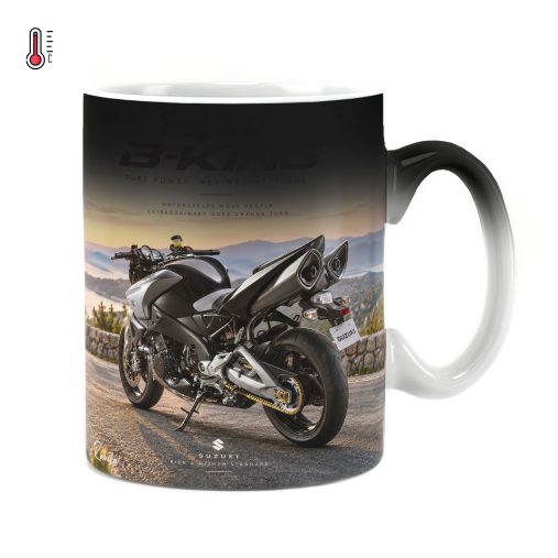 ماگ حرارتی راویتا طرح سوزوکی - Suzuki B-King کد 3871