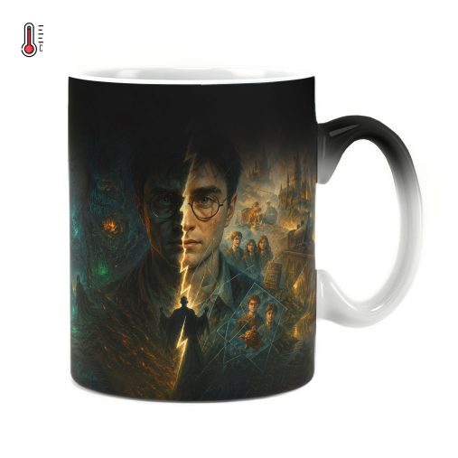ماگ حرارتی راویتا طرح هری پاتر دو سوی سرنوشت - Harry Potter Two Sides of Destiny کد 3851