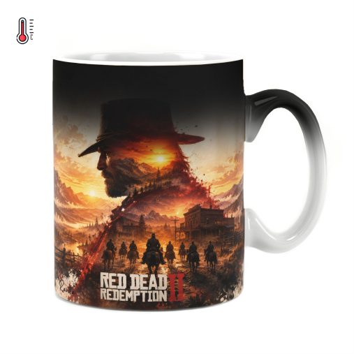 ماگ حرارتی راویتا طرح آرتور مورگان رد دد ردمپشن۲ - Red Dead Redemption 2 کد 3900