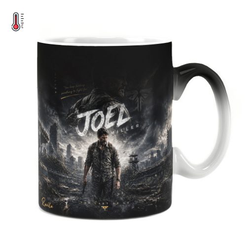 ماگ حرارتی راویتا طرح جوئل آخرین بازمانده - Joel The Last of Us کد 3913