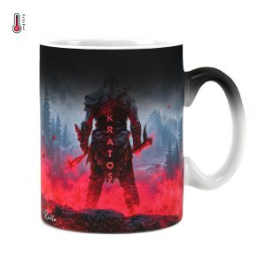 تابلو تکی راویتا طرح کریتوس خدای جنگ - Kratos God of War کد 3914