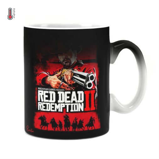 ماگ حرارتی راویتا طرح آرتور مورگان رد دد ردمپشن ۲ - Red Dead Redemption 2 کد 3919