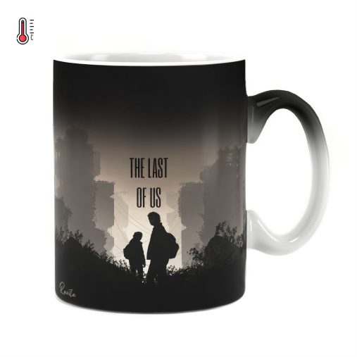 ماگ حرارتی راویتا طرح جوئل و الی آخرین بازمانده - Joel & Ellie The Last of Us کد 3930