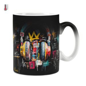 ماگ راویتا طرح هدفون گرافیتی رنگی - Colorful Graffiti Headphones کد 3939 ماگ راویتا طرح هدفون گرافیتی رنگی - Colorful Graffiti Headphones کد 3939