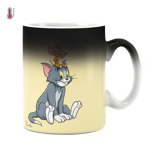 ماگ حرارتی راویتا طرح تام و جری - Tom & Jerry کد 3952