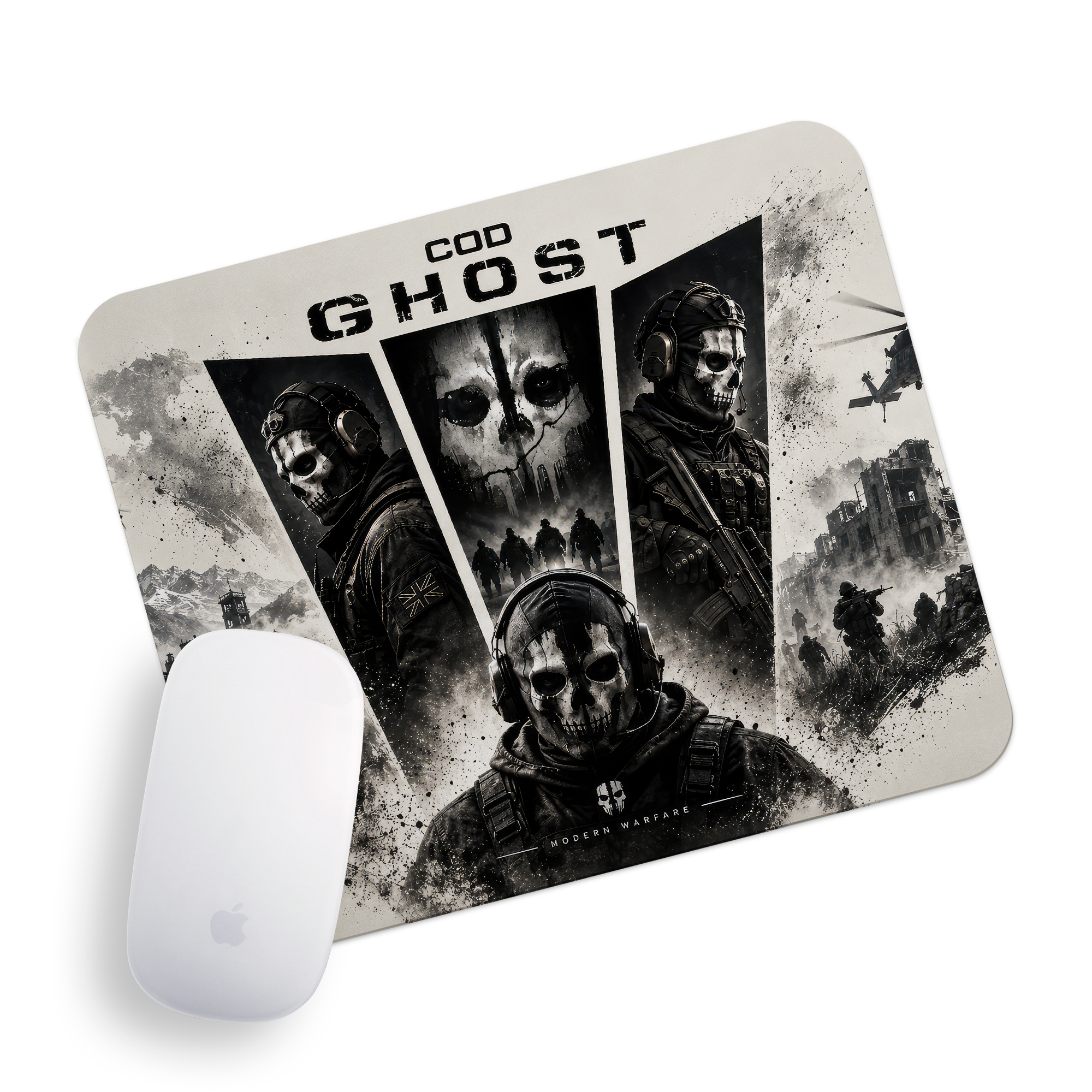پدماوس راویتا طرح گوست کال اف دیوتی - Ghost Call of Duty کد 3924 پدماوس راویتا طرح گوست کال اف دیوتی - Ghost Call of Duty کد 3924