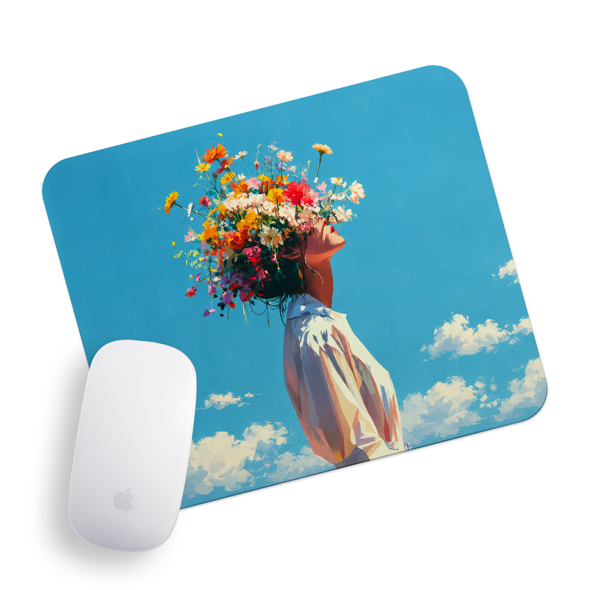 پدماوس راویتا طرح دختر با تاج گلهای رنگارنگ - Girl with a Colorful Flower Crown کد 3947 پدماوس راویتا طرح دختر با تاج گلهای رنگارنگ - Girl with a Colorful Flower Crown کد 3947