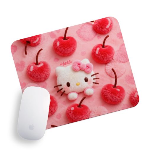 پدماوس راویتا طرح هلو کیتی و گیلاس‌های صورتی - Hello Kitty & Pink Cherries کد 3948