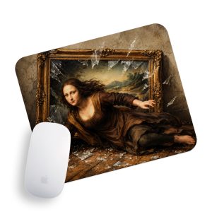 ساعت دیواری بزرگ راویتا طرح مونالیزا در قاب شکسته - Mona Lisa in a Broken Frame کد 3956 ساعت دیواری بزرگ راویتا طرح مونالیزا در قاب شکسته - Mona Lisa in a Broken Frame کد 3956