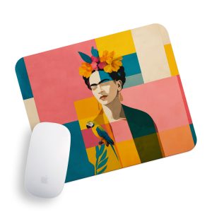 ساعت رومیزی دیواری راویتا طرح پرتره فریدا کالو با طوطی - Frida Kahlo Portrait with a Parrot کد 3966 ساعت رومیزی دیواری راویتا طرح پرتره فریدا کالو با طوطی - Frida Kahlo Portrait with a Parrot کد 3966