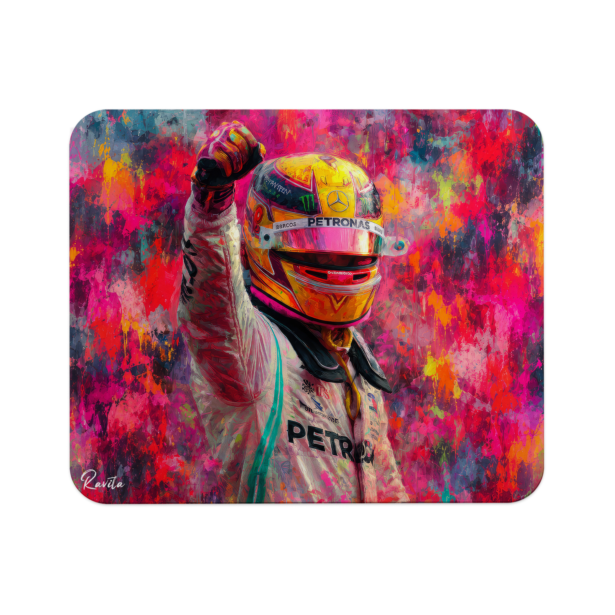 پدماوس راویتا طرح راننده مسابقه فرمول 1 - Formula 1 Racing Driver کد 3878 پدماوس راویتا طرح راننده مسابقه فرمول 1 - Formula 1 Racing Driver کد 3878