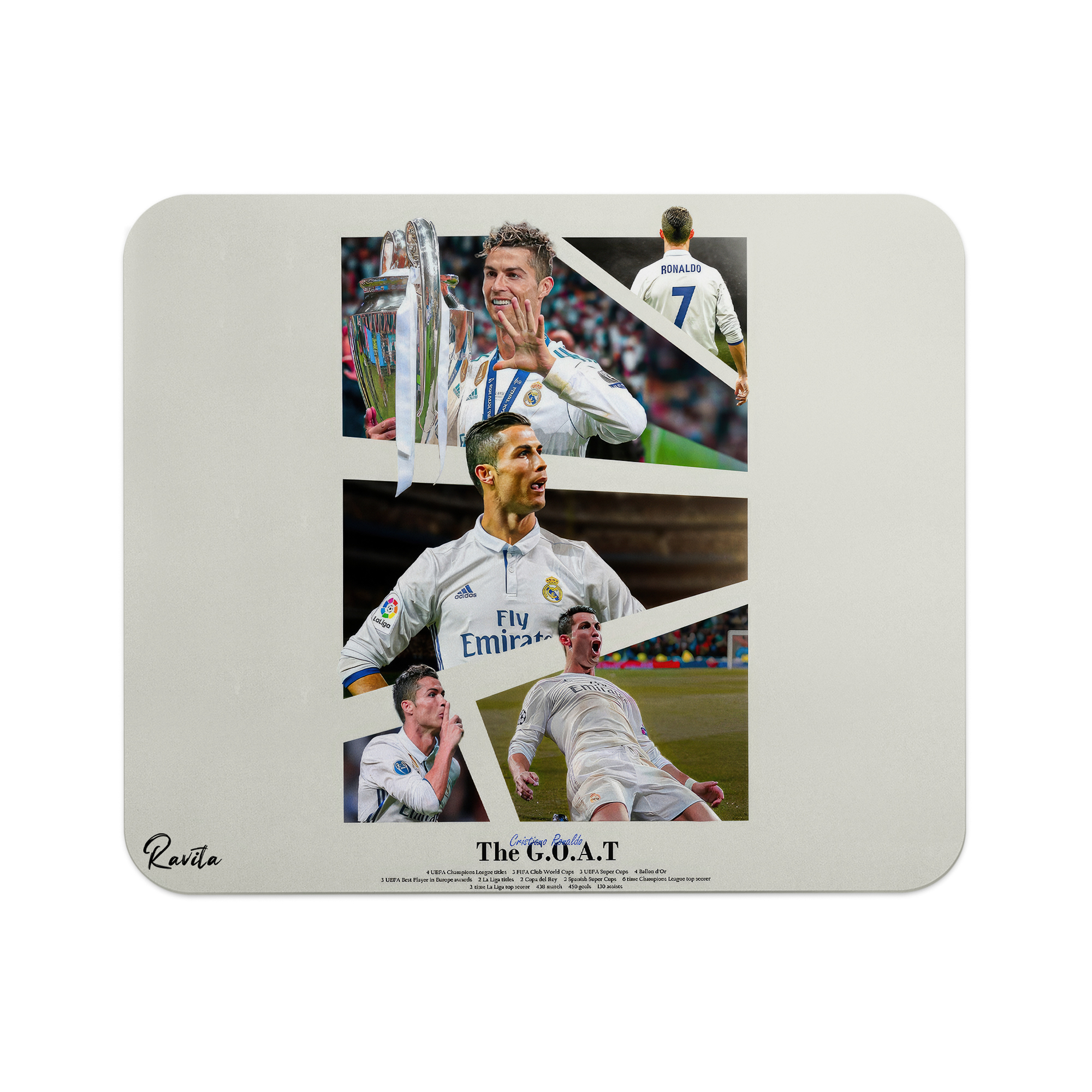 پدماوس راویتا طرح کریستیانو رونالدو – رئال مادرید - Cristiano Ronaldo – Real Madrid کد 3884 پدماوس راویتا طرح کریستیانو رونالدو – رئال مادرید - Cristiano Ronaldo – Real Madrid کد 3884