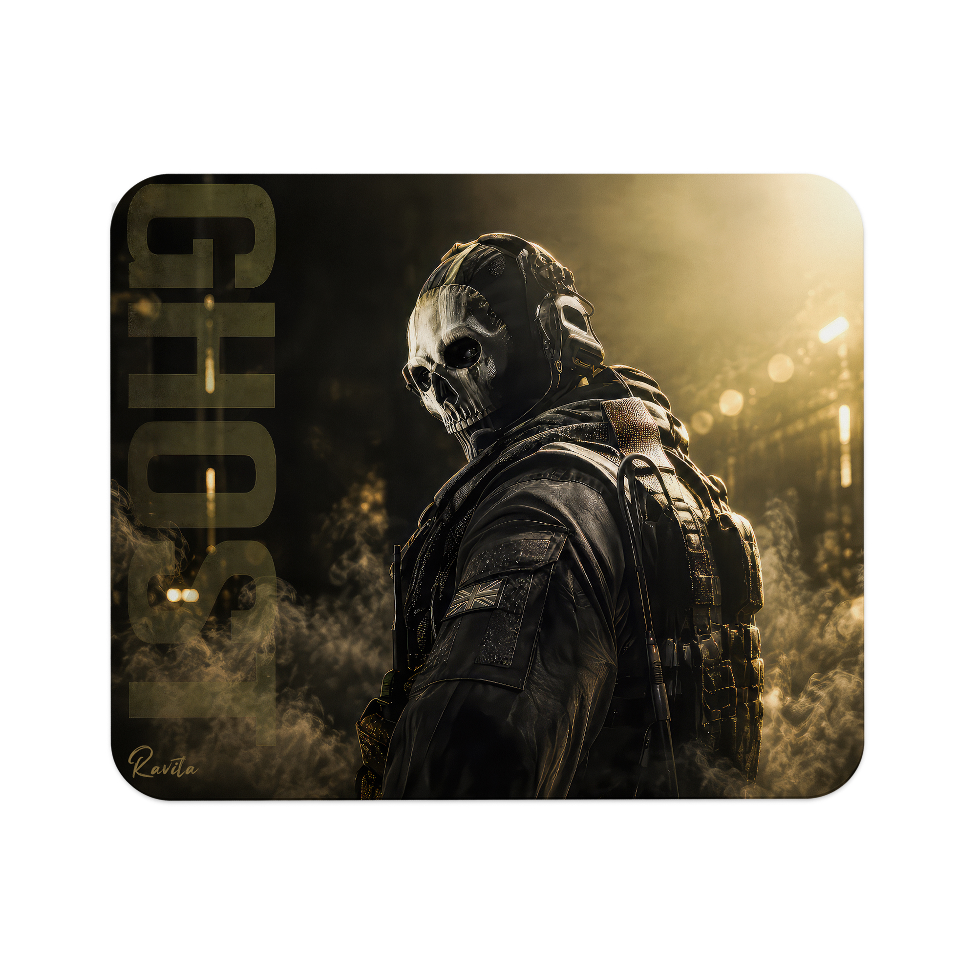 پدماوس راویتا طرح گوست کال اف دیوتی مدرن وارفر - Ghost Call of Dut Modern کد 3918 پدماوس راویتا طرح گوست کال اف دیوتی مدرن وارفر - Ghost Call of Dut Modern کد 3918