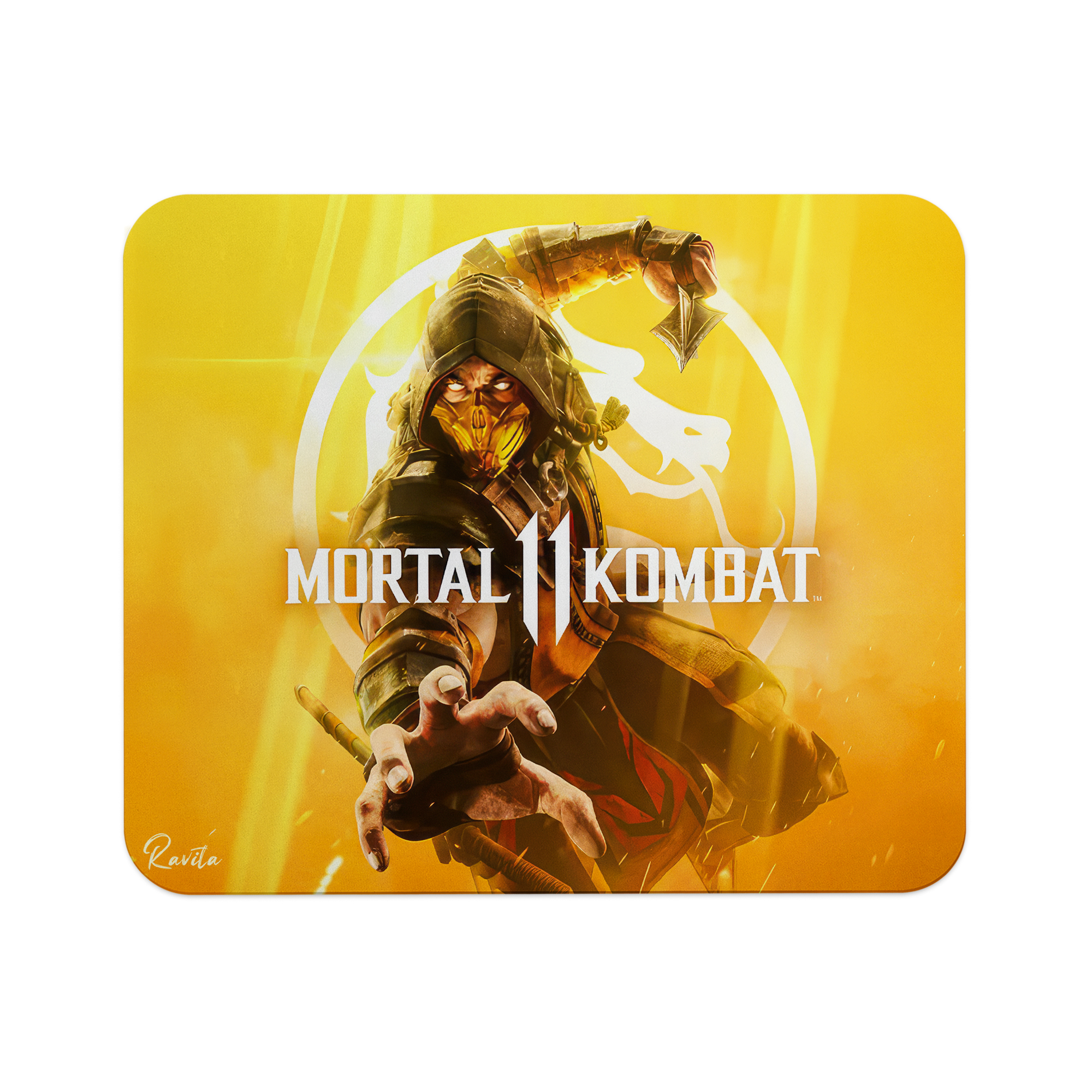 پدماوس راویتا طرح اسکورپیون مورتال کامبت - Scorpion Mortal Kombat 11 کد 3921 پدماوس راویتا طرح اسکورپیون مورتال کامبت - Scorpion Mortal Kombat 11 کد 3921