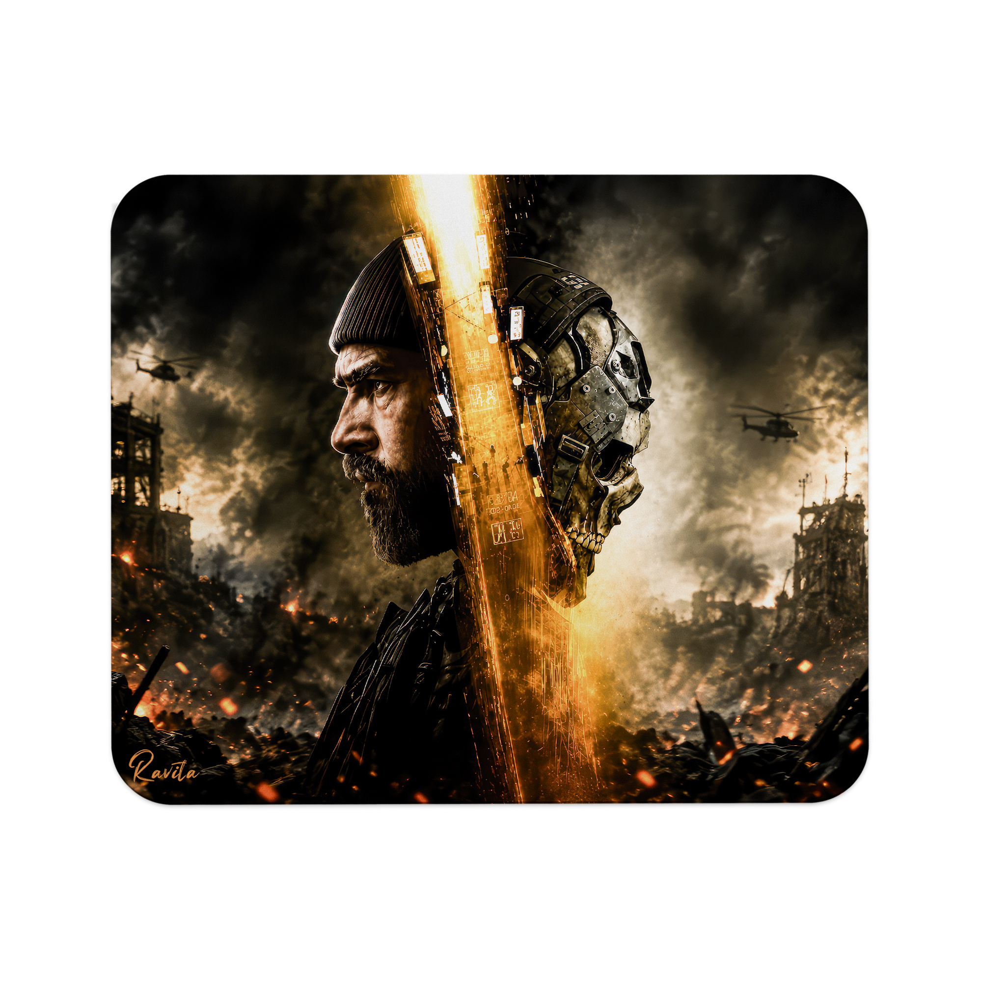 پدماوس راویتا طرح کاپیتان پرایس و گوست کال آف دیوتی مدرن وارفر- Captain Price & Ghost Call of Duty Modern Warfare کد 3932 پدماوس راویتا طرح کاپیتان پرایس و گوست کال آف دیوتی مدرن وارفر- Captain Price & Ghost Call of Duty Modern Warfare کد 3932