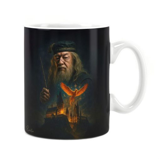 ماگ راویتا طرح آلبوس دامبلدور و ققنوس - Dumbledore and the Phoenix کد 3861