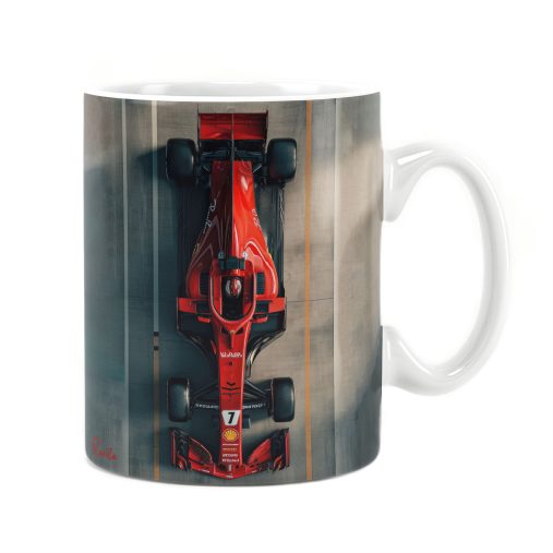 ماگ راویتا طرح فراری فرمول یک - Ferrari SF71H Formula 1 کد 3866