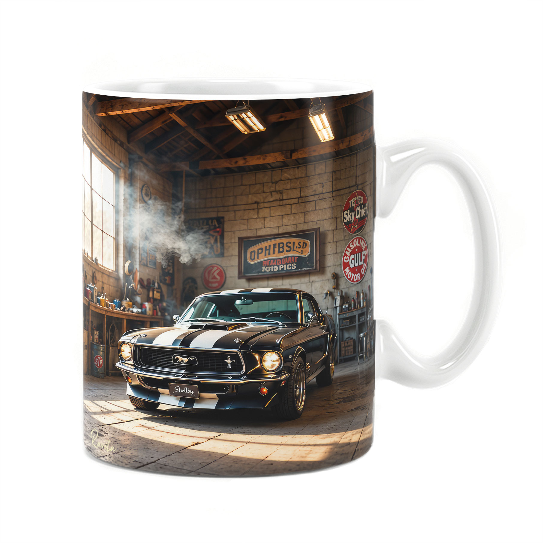 ماگ راویتا طرح فورد موستانگ شلبی - Ford Mustang Shelby GT500 کد 3874 ماگ راویتا طرح فورد موستانگ شلبی - Ford Mustang Shelby GT500 کد 3874
