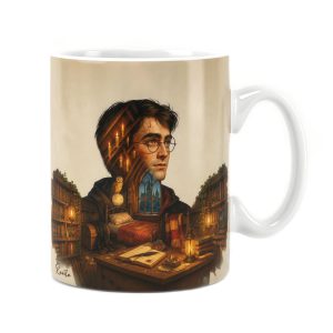 ساعت دیواری بزرگ راویتا طرح هری پاتر و رازهای شبانه - Harry Potter and the Secrets of the Night کد 3850
