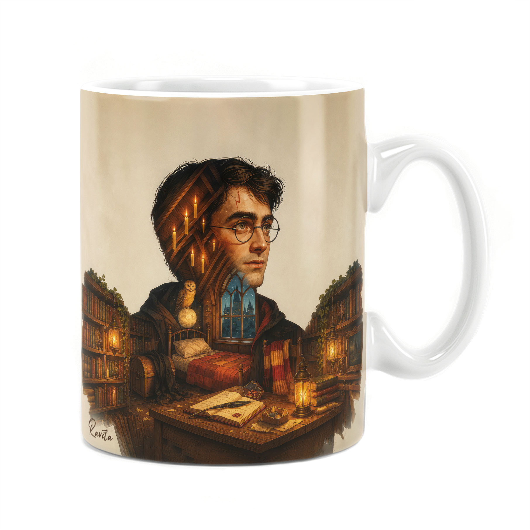 ماگ حرارتی راویتا طرح هری پاتر و رازهای شبانه - Harry Potter and the Secrets of the Night کد 3850 ماگ حرارتی راویتا طرح هری پاتر و رازهای شبانه - Harry Potter and the Secrets of the Night کد 3850